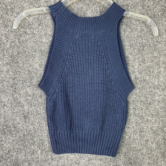 Chloe & Katie Tank Sweater Vest Teal Blue Size S - Picture 4 of 6
